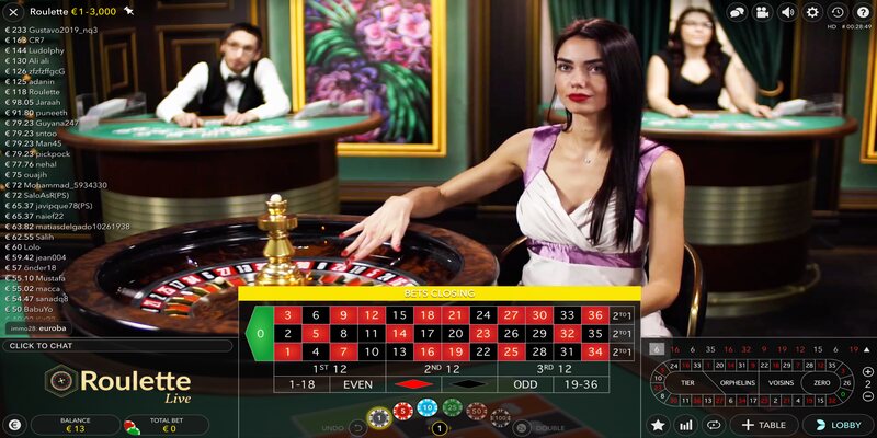 Cảm giác chân thực của sòng bài qua màn hình với Live Casino